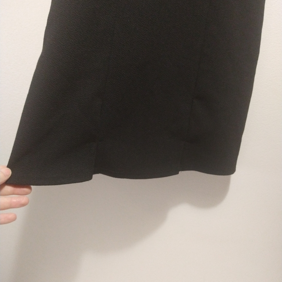 Aqua Youth Solid Black A-line Sleeveless Dress - Picture 3 of 16